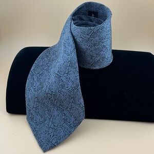 Vintage AUSTIN GREY 100% Silk Tie